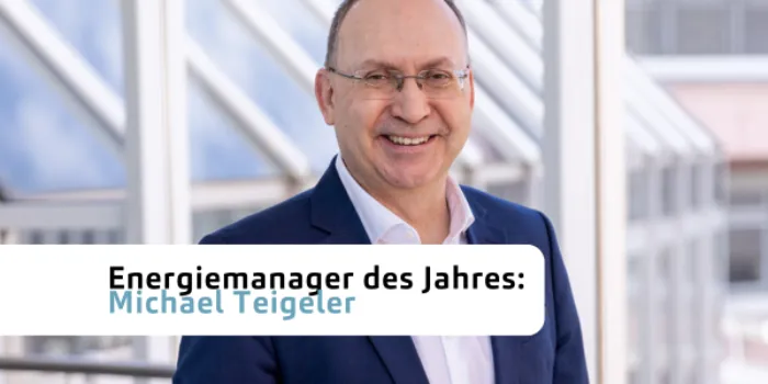 Michael Teigeler ist „Energiemanager des Jahres“