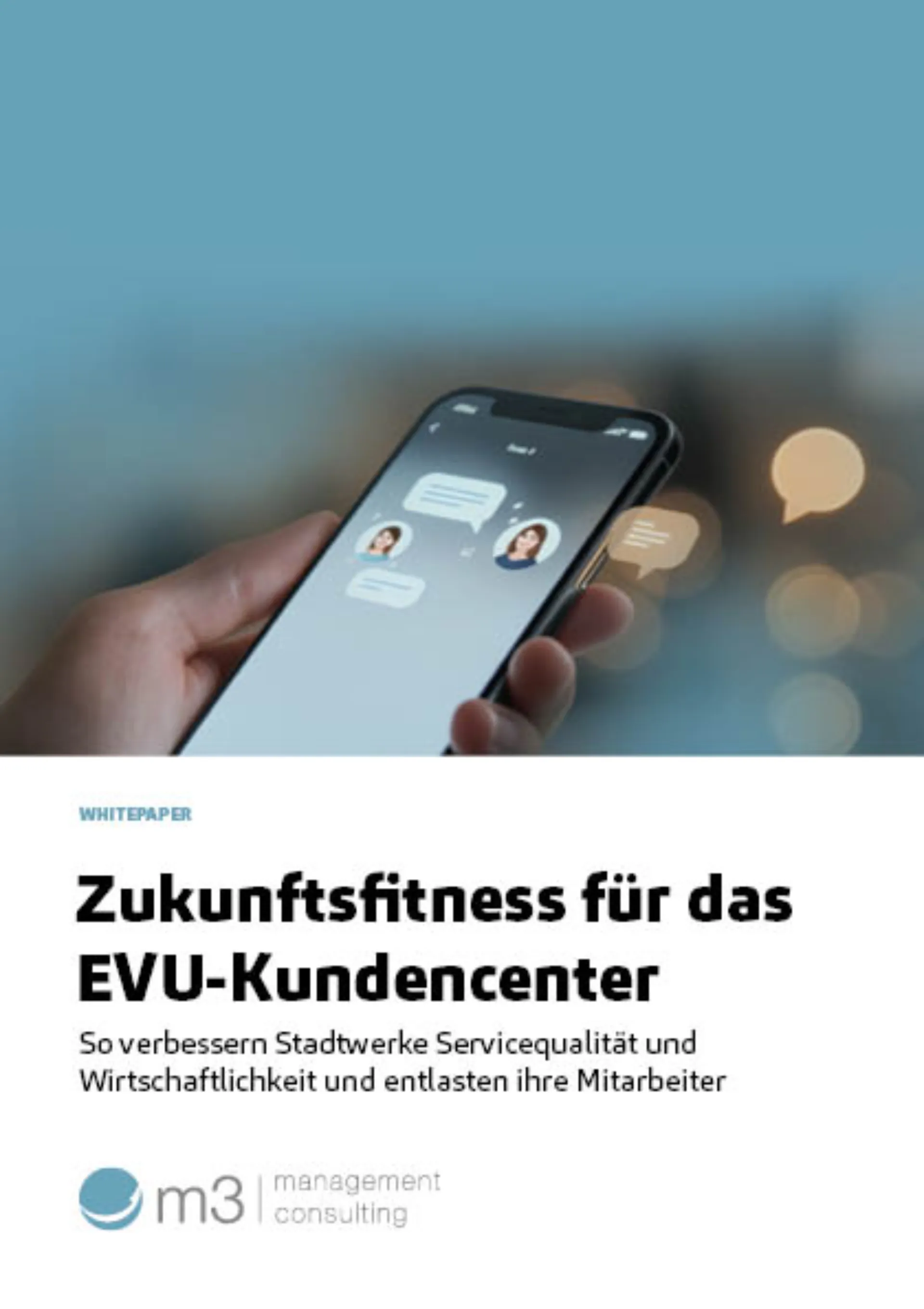 Whitepaper zur Zukunftsfitness für das EVU-Kundencenter